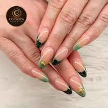 Nail art manicure at Caesars Nails Spa