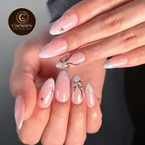 Manicure design at Caesars Nails Spa