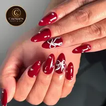 Custom nail art manicure Houston