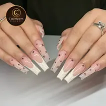 Nail art design at Caesars Nails Houston