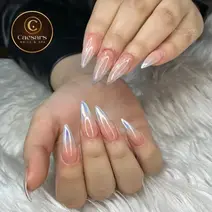 Custom manicure nail art Houston