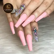 Manicure design Houston nail salon