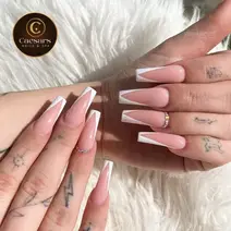 Custom nail art design Westheimer