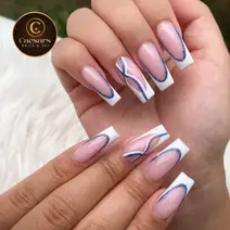 Nail design gel manicure Houston