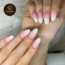 Custom manicure design Caesars Houston