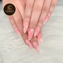Custom nail design Houston TX salon