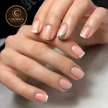 Custom gel nail design Caesars Spa