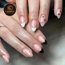 Custom nail design manicure Caesars