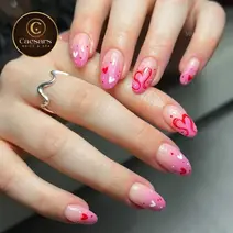 Manicure nail design Caesars Nails