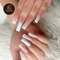 Custom gel nail art Caesars Houston