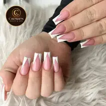 Nail art at Houston Westheimer salon