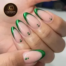 Nail design gel art Houston
